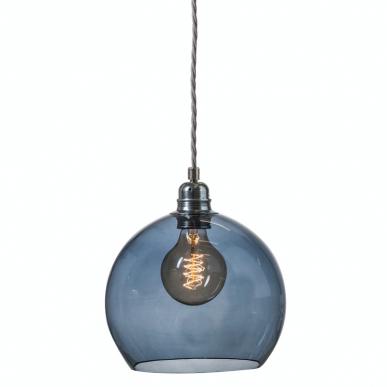 Deep Blue Rowan Globe Pendant